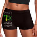 I'm Here Women's Boxer Briefs | Milk Silk Sublimation Underwear – Pineapple Xxclusive