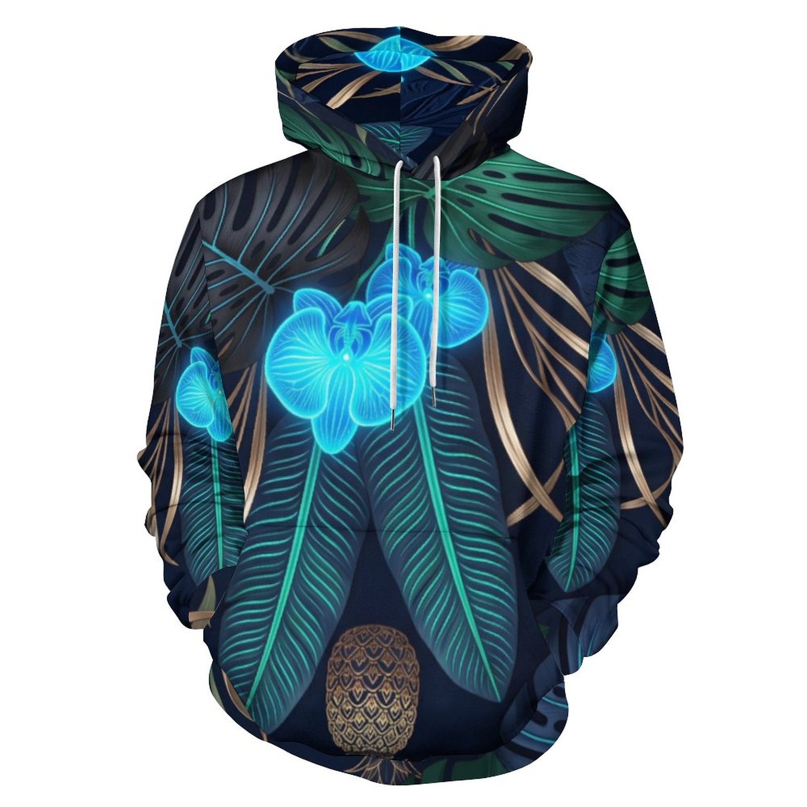 230gsm Men's Cool Hoodie with Double-layer Cap (All-Over Printing)