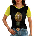 Pineapple Football Short Sleeve Mesh T-Shirt
