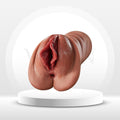 DoubleDelight Dual Hole Realistic Pocket Pussy