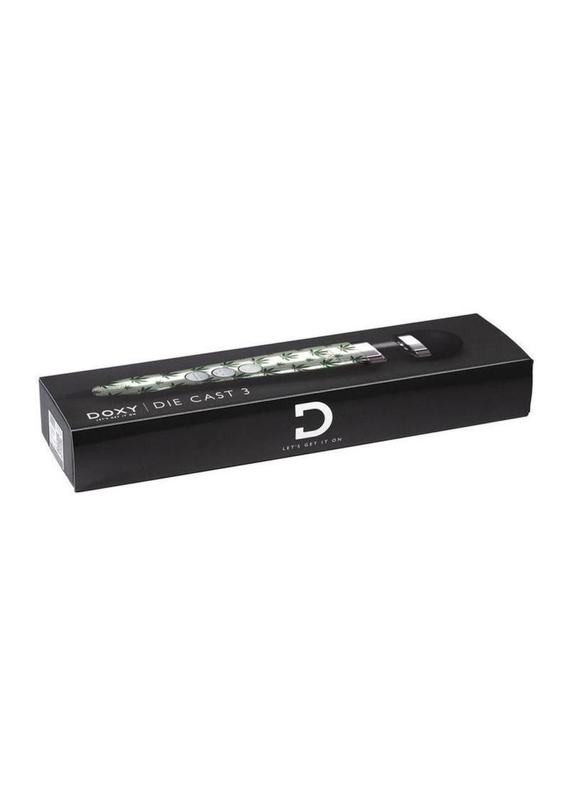 Doxy Die Cast 3 Wand Massager Pineapple Pattern Plug
