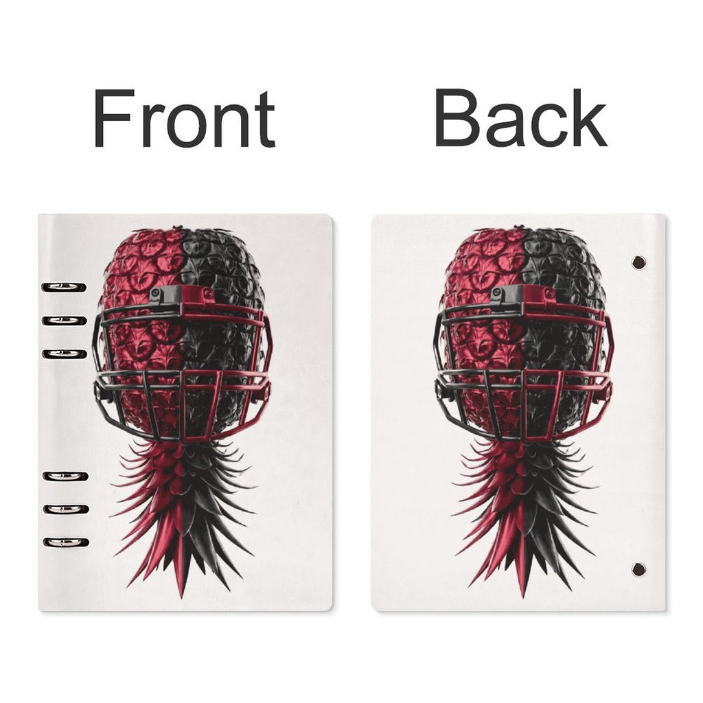 Football Inspired Loose Leaf Notebook