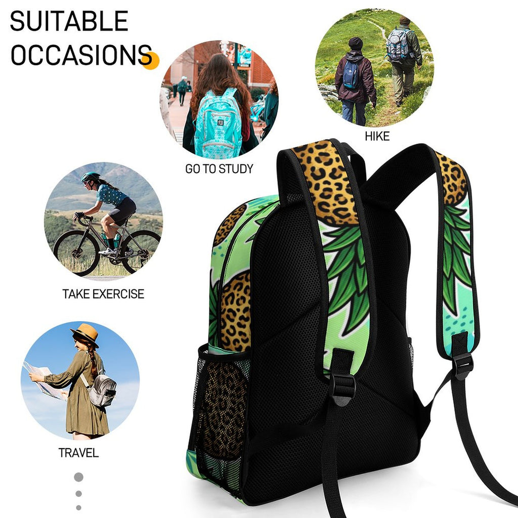Upside Down Pineapple Large Capacity Backpack