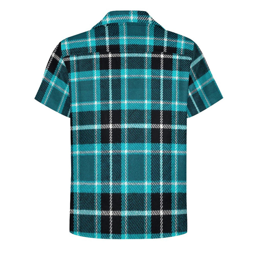 DTG 110gsm Cotton Cuban Collar Shirt For Men(All-Over Printing)