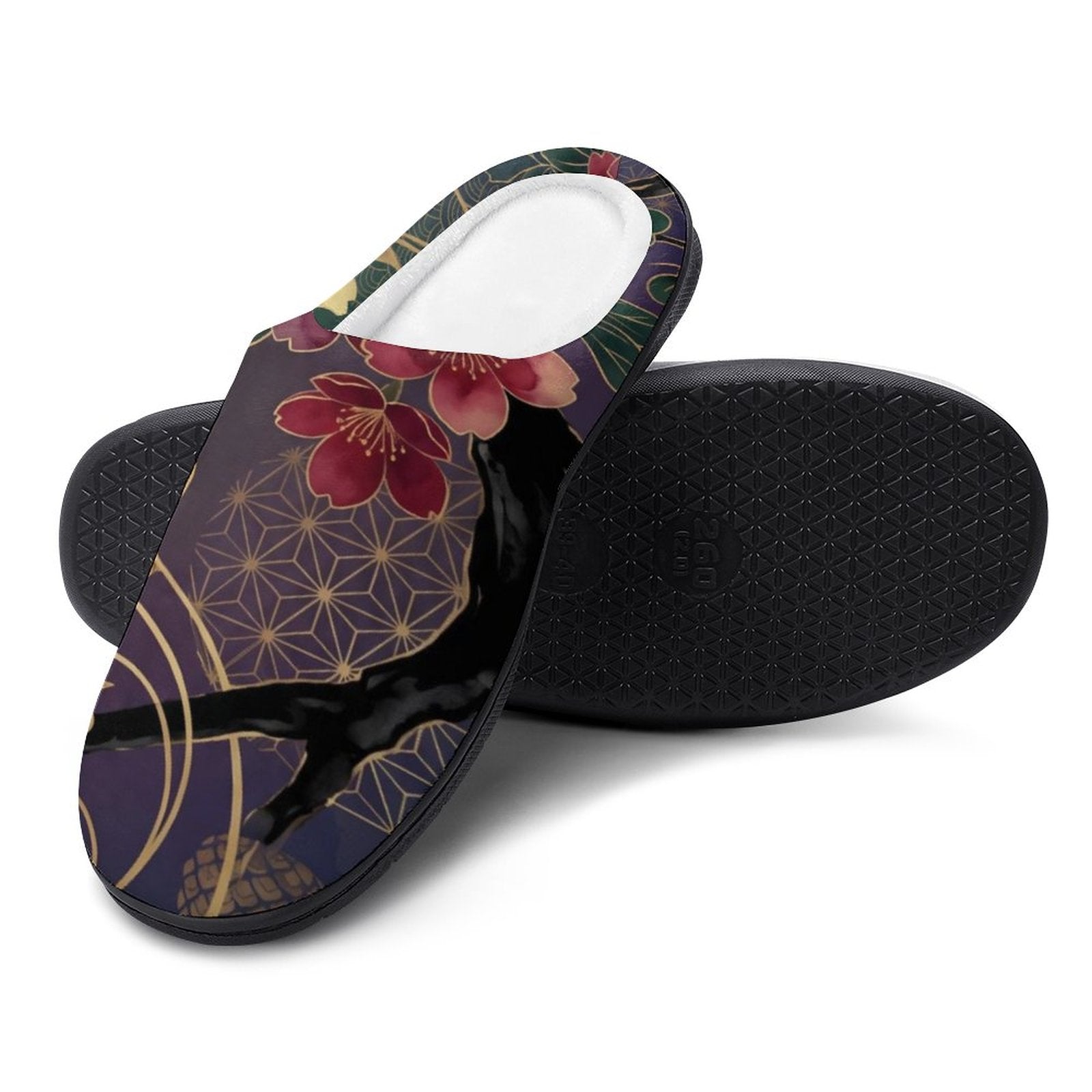 Personalized Men's Cotton Slippers (All-Over Printing)