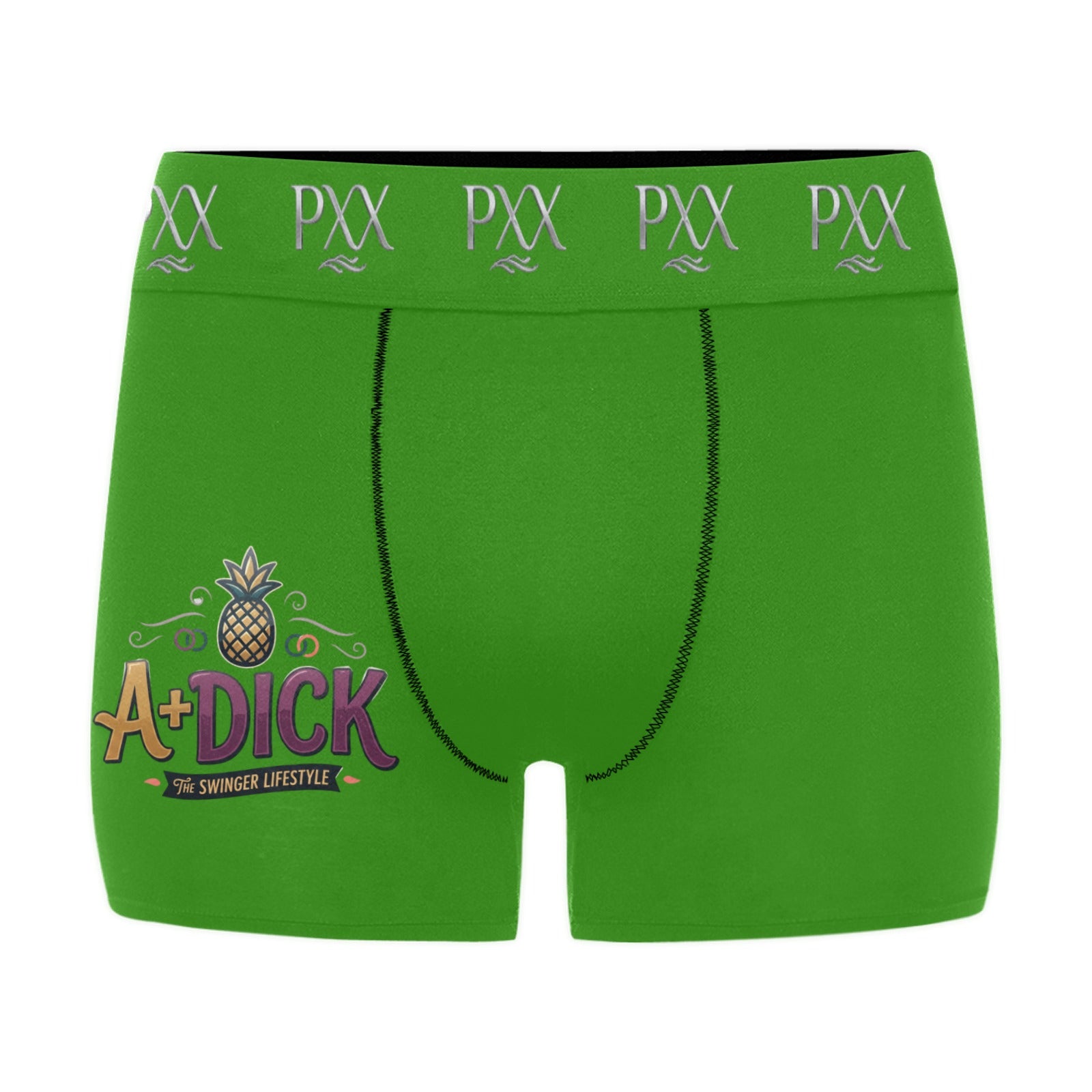"A + Di*k" Men's Boxer Briefs | PXX Custom Waistband | Novelty Underwear