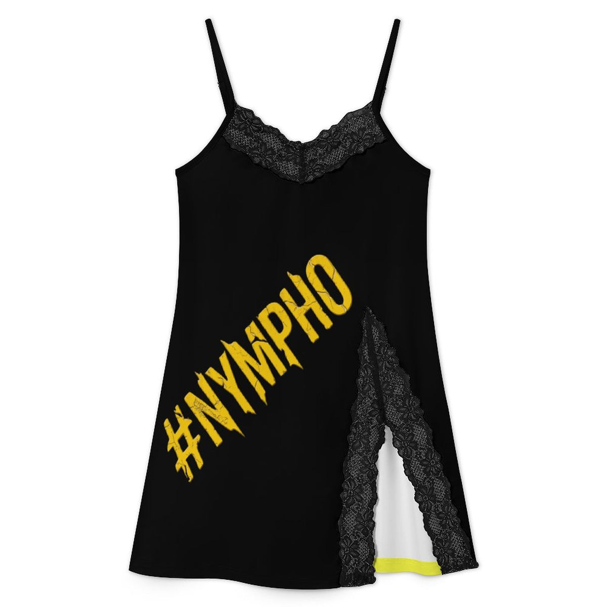 #NYMPHO Lace Camisole Pajama Dress