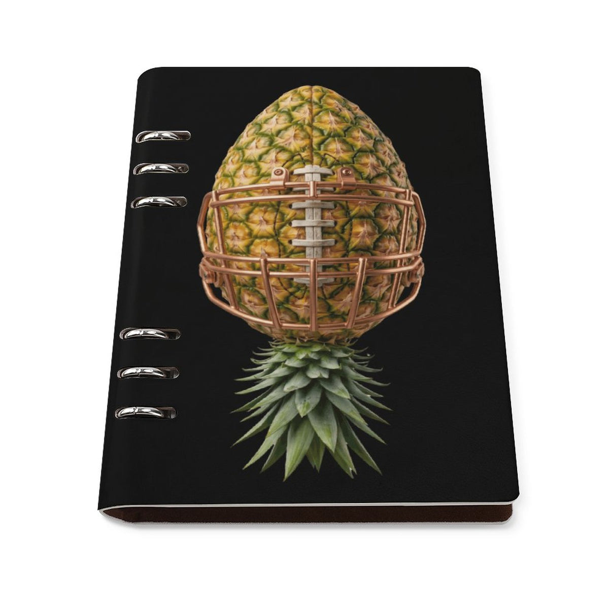 Pineapple Football Loose Leaf Notebook