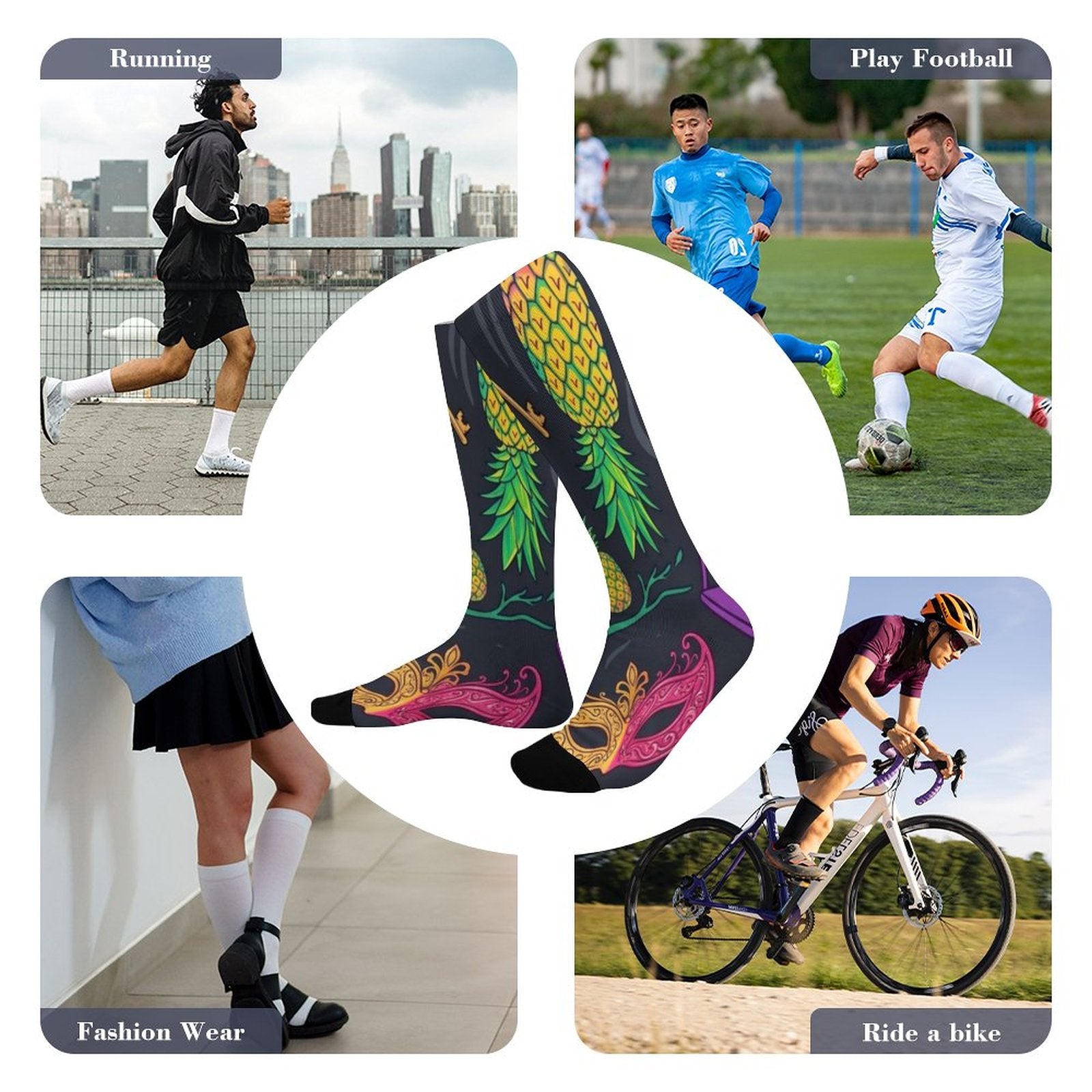 Swinger Lifestyle Crew Socks | Unisex DTG Print Novelty Socks