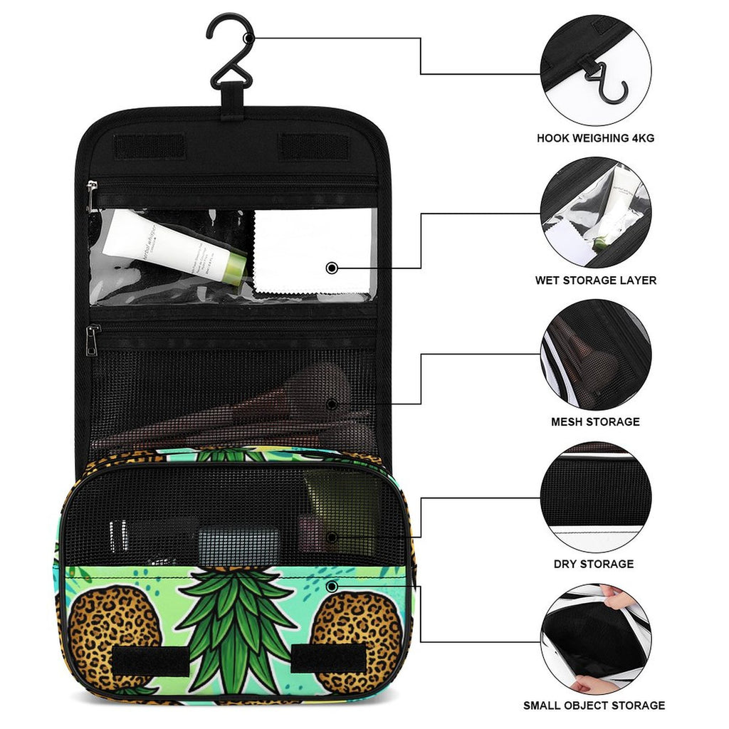 Pineapple Hanging Toiletry Bag