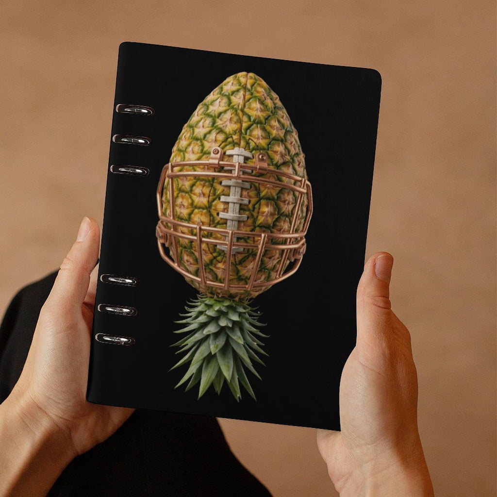 Pineapple Football Loose Leaf Notebook