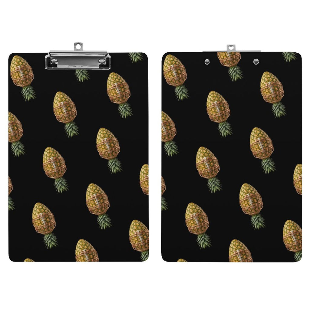 Pineapple Football Acrylic Clipboard