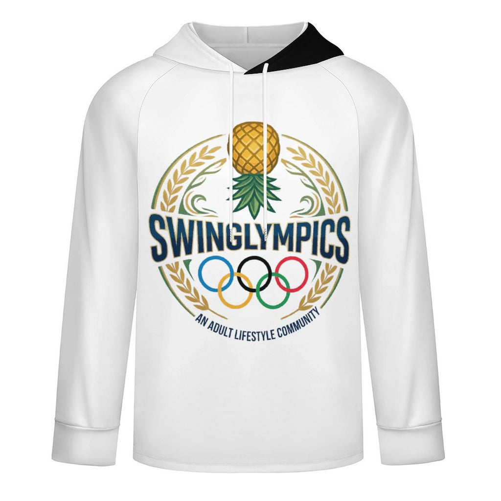 Swinglympics Raglan Sleeve Hoodie