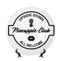 Upside-Down Pineapple Club Decorative Plate