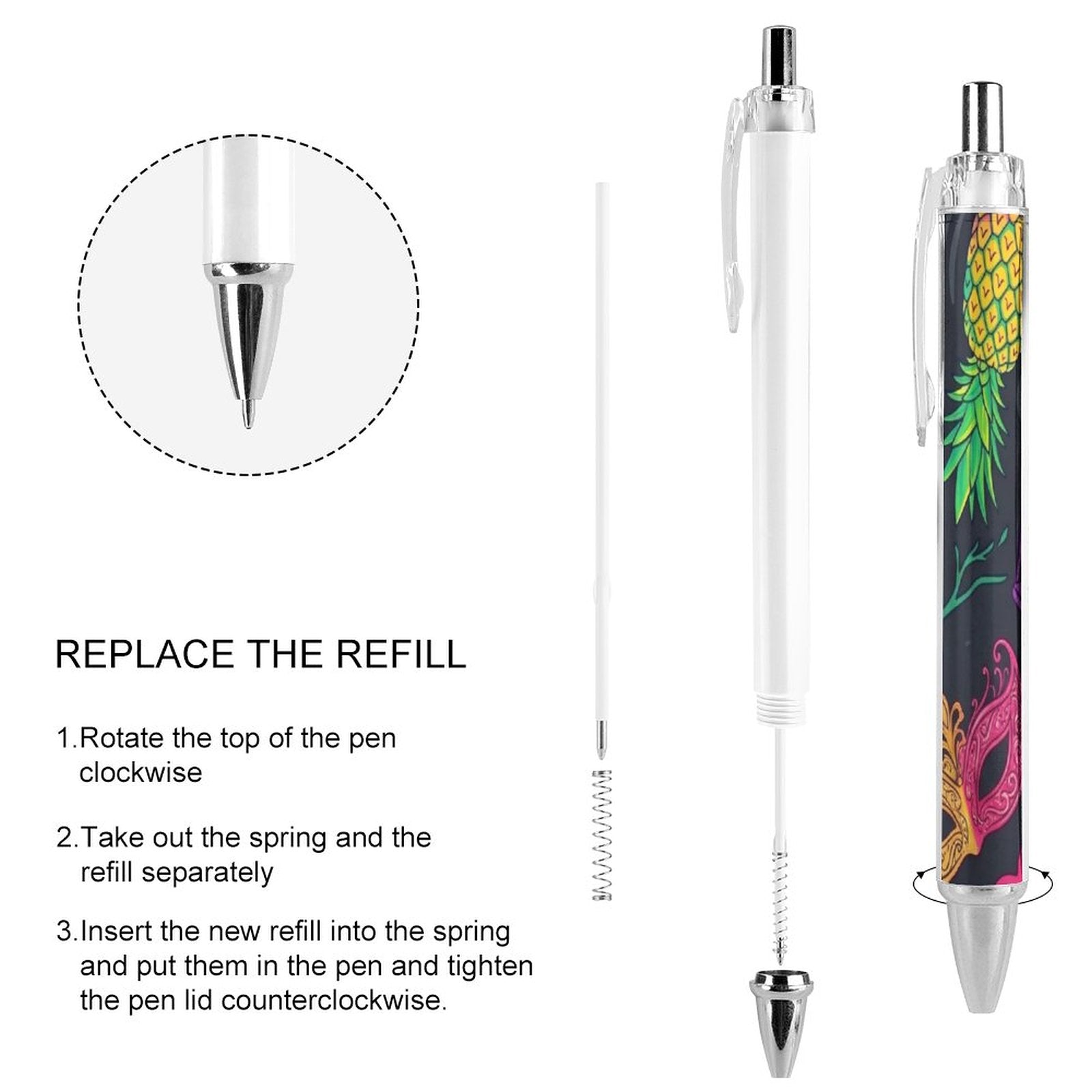 Swinger Lifestyle Ballpoint Pen | Novelty Adult Gift Pen | UV Print