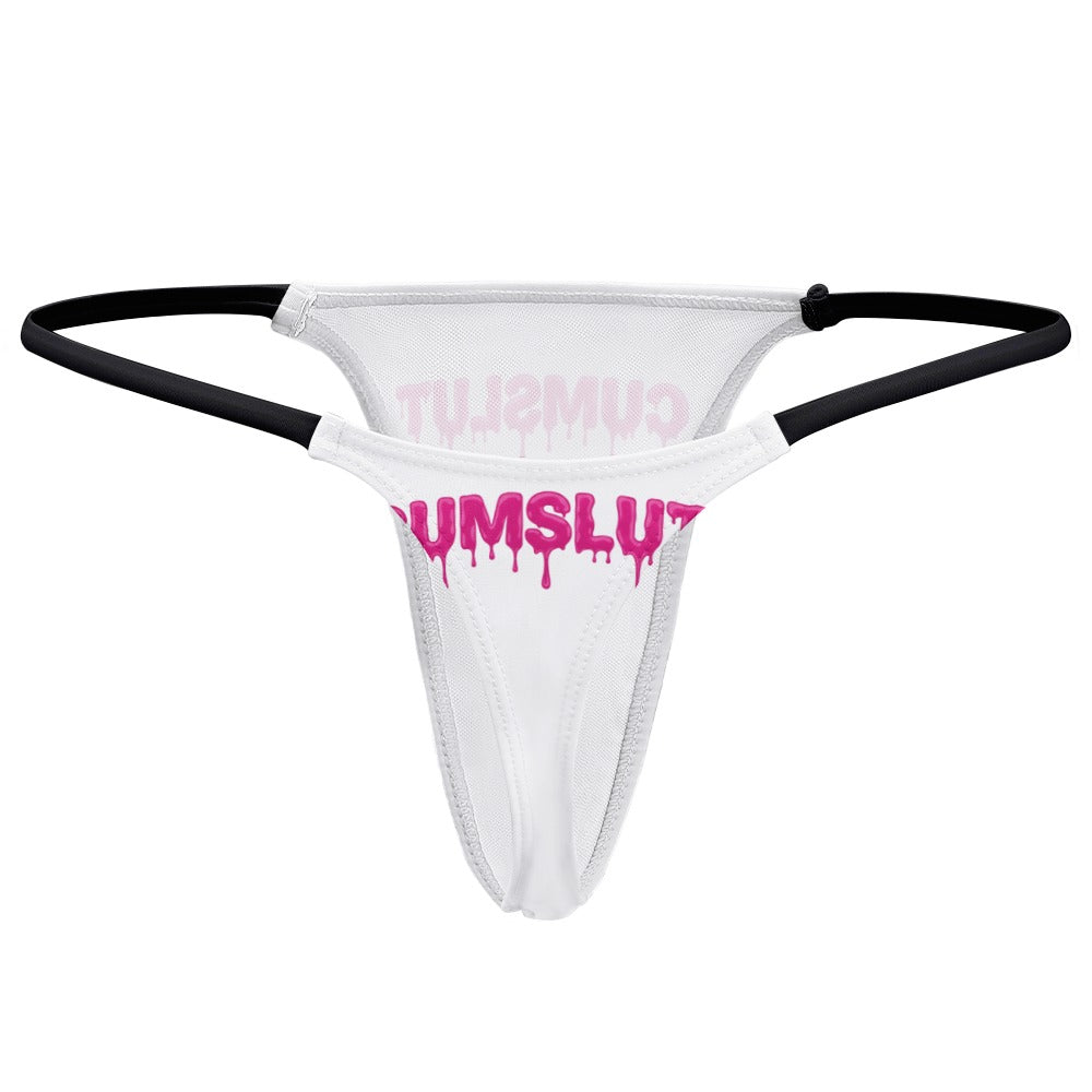 Sexy Thin Thong for Women "Cumslut"