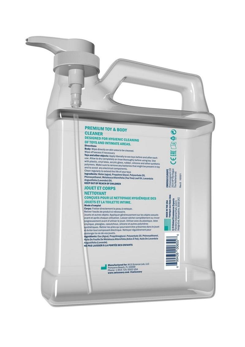Swiss Navy Toy And Body Cleaner - 1 Gallon (3.8L)